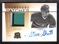 2009-10 The Cup Signature Patches #SPSS Steve Shutt