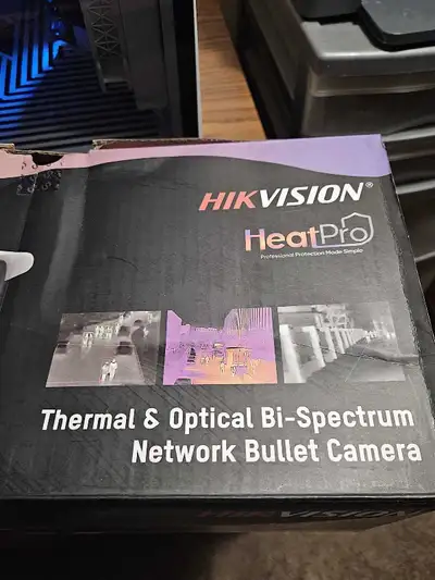 **YES ITS AVAILABLE** NEW (OPEN BOX) Hikvision DS-2TD2628-3/QA Thermal & Optical Bi-spectrum Network...