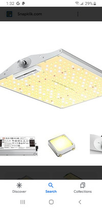 VIPARSPECTRA Xs1500 led grow light, Samsung Diodes  2x2 coverage