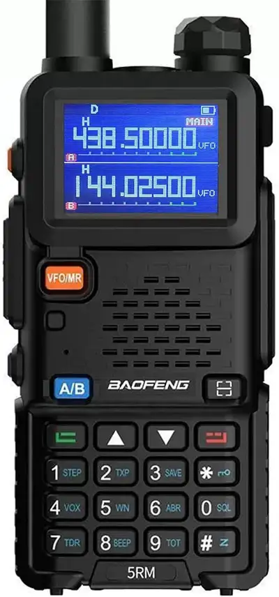 BAOFENG 5RM Ham Radio Handheld 144-148MHz, 430-450MHz, View more
