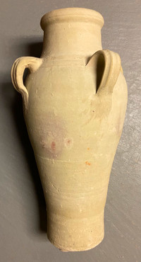 ✅ Mediterranean Amphora Terra Cotta Vase ✧ 22½" H x 10"∅ x 6½"∅