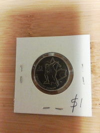 Vancouver 2010 Canada 25¢     coin