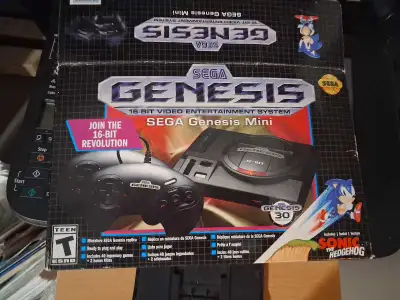 mini Sega with original box, View more