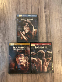 Rambo 1-3 on DVD