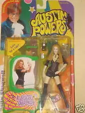 McFARLANE TOYS- AUSTIN POWERS SERIES 1 FELICITY SHAGWELL MIP 1999 AUSTIN POWERS ACTION FIGURE FELICI...