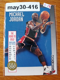 1992-93 Skybox USA11 Michael Jordan Olympic Card