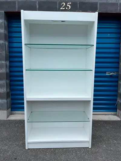 White Book Shelf / Shelving Unit, View more