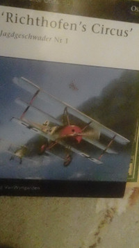 Richthofen's Circus' by Greg VanWyngarden. Osprey Aviation Elite