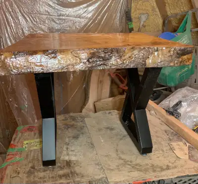 Live Edge small sideTable or nightstand, View more