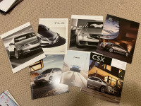 Acura Toyota Nissan BMW Hyundai dealer brochure car book