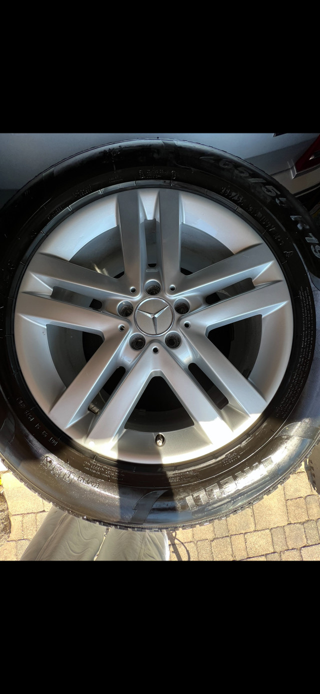 OEM Mercedes Benz rims & tires wheel set in Tires & Rims in Mississauga / Peel Region - Image 4