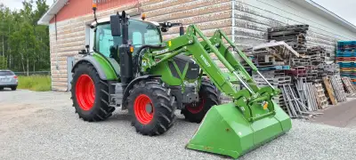 Fendt 314 Vario Gen4 avec Godet