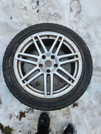 Audi Q7 wheel + tire set