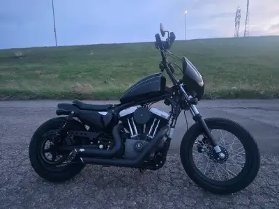 Nightster 1200, like new, low mileage, clean history, vance and hines short shots exhaust, 10" riser...