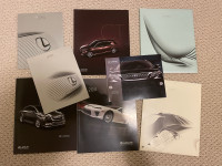 Lexus Audi dealer brochure car book catalog 
