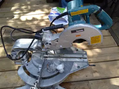 Makita Miter Saw Dbl Sliding Compound LS1013 for parts or repair, View more