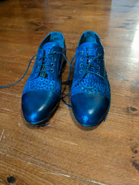 Blue women shoes 
