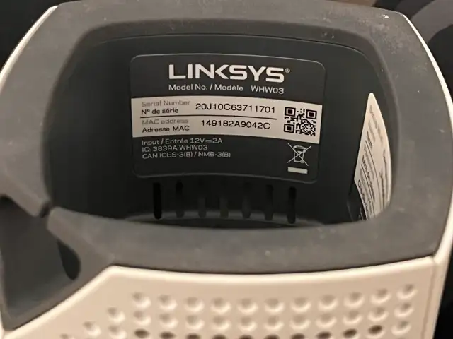 Linksys Velop Dual Band mesh system65751475271427124