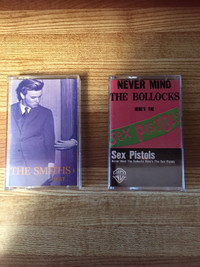 Record Album Vinyl LP-TAPE-2-SEX PISTOLS & SMITHS-$45.00 EACH