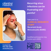 Recurring Sinus Infections - Paid Study