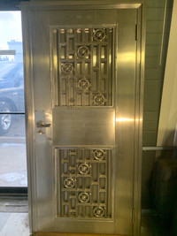 True stainless steel door new never installed 