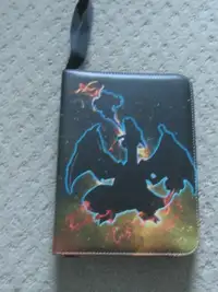 New Zippered Collector Card Binder With Pokemon Motif