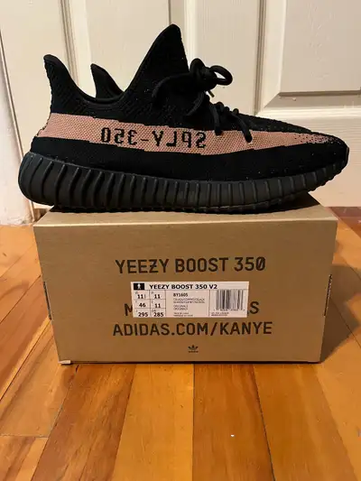 Men’s Adidas Yeezy Boost 350 V2 is a size 11.5. Only looking to sell the shoe no trades. Please mess...