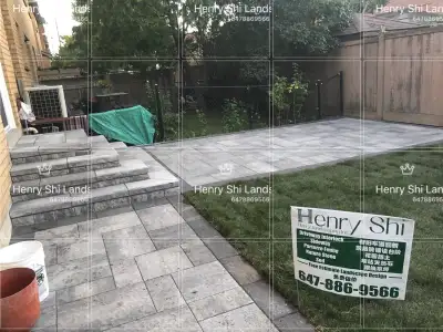 Landscaping/Interlocking/Driveways services call6478869566, View more