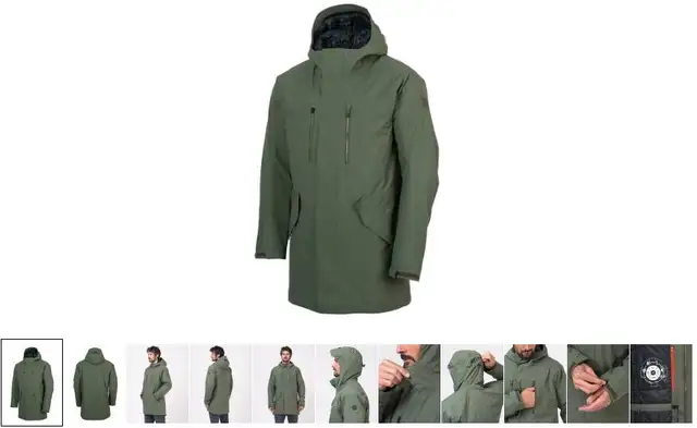 Brand New TERNUA CRADDLE 2.0 men's winter jacket/parka US small in Men's in City of Toronto - Image 11