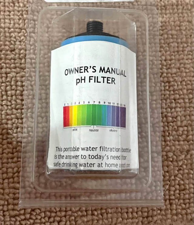 NEW SEYCHELLE pH2O Pure Replacement Filter for 28oz Water Bottle in Health & Special Needs in Calgary - Image 2