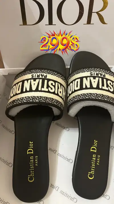Christian Dior Dway Slides- Size US6, View more