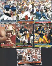 20 NFL Quarterback cards Montana Moon  Aikman Elway Marino