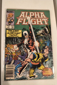 Alpha Flight #17- Wolverine appearance, John Byrne- a must have!