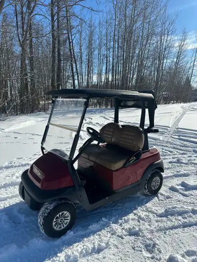 2017 club car precedent electric. In good condition. Has premium seats, club cover and overhead stor...