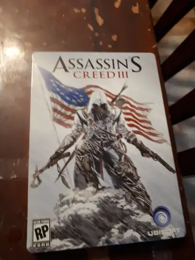 assassin creed 3 steel game tin (collectors), View more