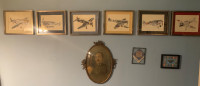 WW2 FIGHTER PLANES LITHOS