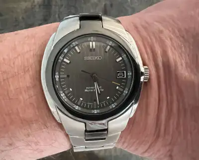 Seiko Kinetic Watch - New Battery, View more