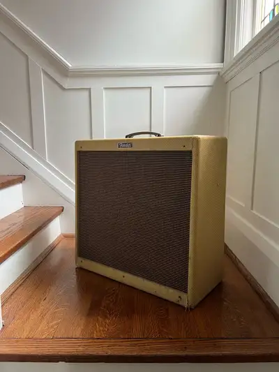 Fender Blues DeVille 410 — USA-Made Tweed 4x10 Tube Combo, View more