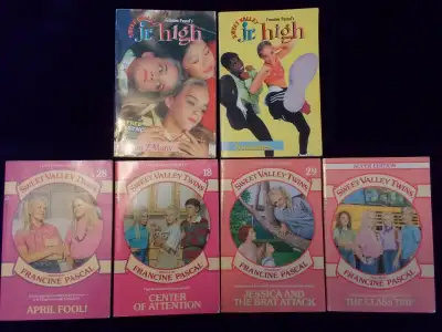 4 Sweet Valley Twins and Sweet Valley Jr. High books, View more