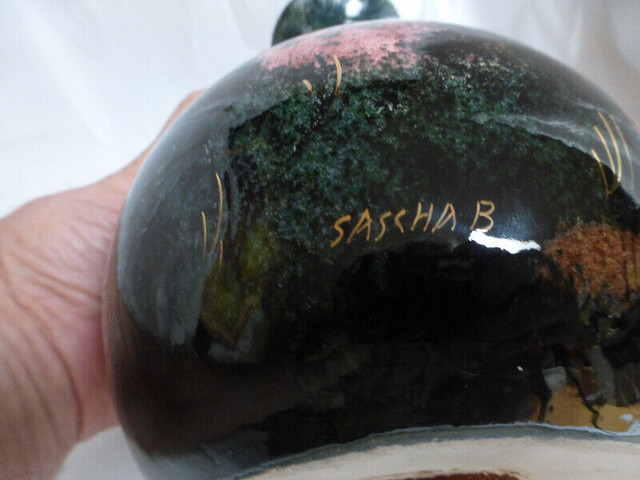 Sascha Brastoff ceramique porcelaine pot fleur vintage dans Art et objets de collection  à Longueuil/Rive Sud - Image 4