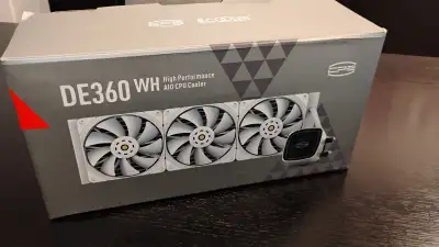 PCCOOLER DE360 WH High Performance AIO CPU Cooler, View more