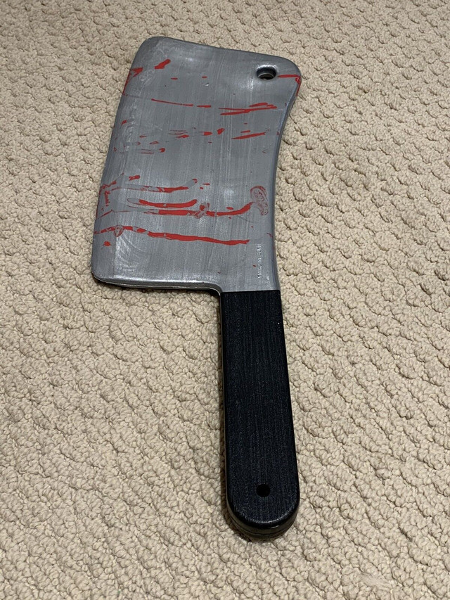 Halloween Costume Toy Bloody Cleaver Knife  in Toys & Games in Winnipeg - Image 2