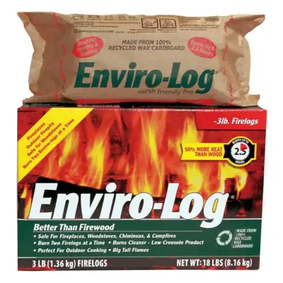 Enviro-Log ♻️ Fire Log Case of 5, View more