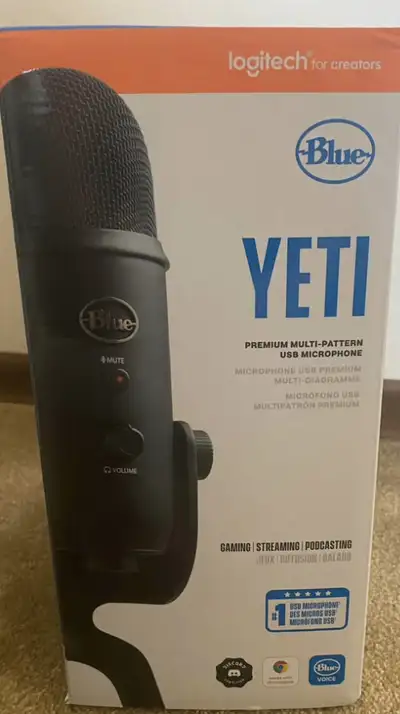Blue Yeti microphone - New, View more