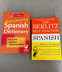 Spanish Dictionary / Berlitz Self-Teacher