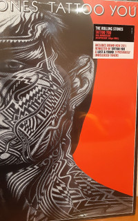 ROLLING STONES : TATTOO YOU :40th ANNIVERSARY-2LP'S (NEW)