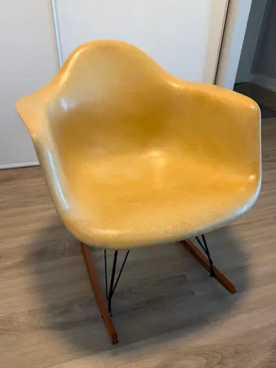 Eames | Herman MIller 1950s Armshell Rocking Chair, View more