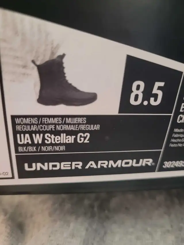 Women's UA Stellar G2Tactical Boots 8.5-  New in Box - $90 in Women's - Shoes in Strathcona County - Image 7