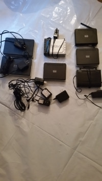 Box of older WIFI routers...