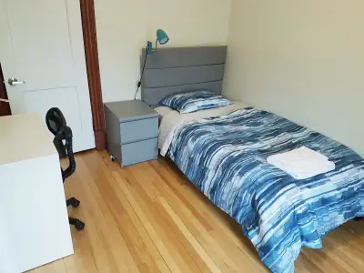 Vacant for non-smoker, utilities included + wifi, private parking lot extra, leave your phone number...